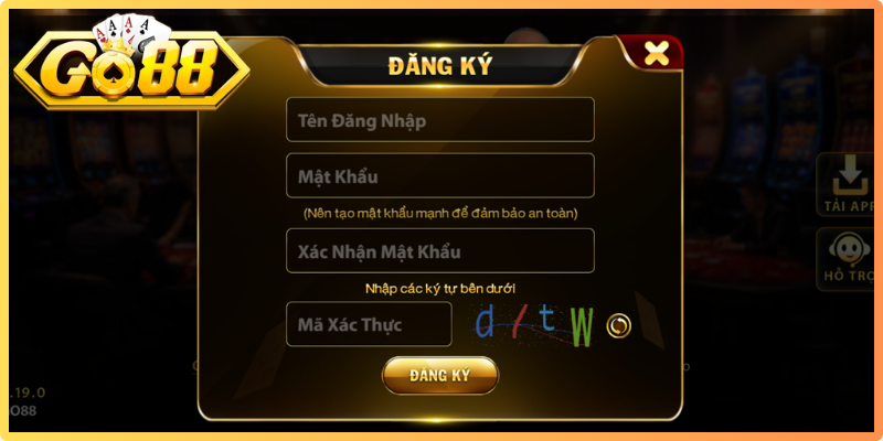 Hệ thống sẽ yêu cầu xác minh theo phương thức được cung cấp