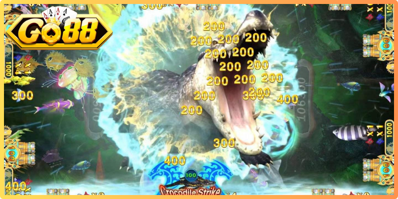 Game Bắn Cá Sấu Go88 - Tựa Game Đổi Thưởng Ăn Khách 2 Ưu điểm khiến game bắn cá sấu Go88 hấp dẫn, thu hút người tham gia