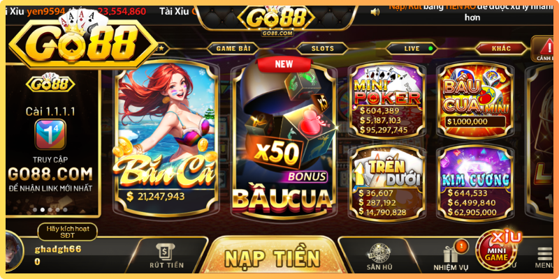 Giới thiệu Go88 là cổng game đổi thưởng uy tín hàng đầu năm 2026