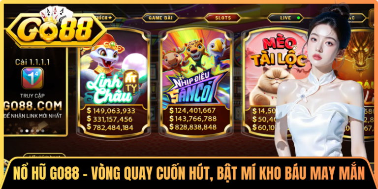 Nổ Hũ Go88 - Vòng Quay Cuốn Hút, Bật Mí Kho Báu May Mắn