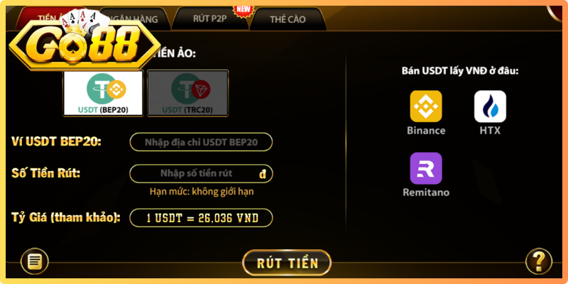 Lý do hội viên cần nắm rõ quy trình rút tiền Go88